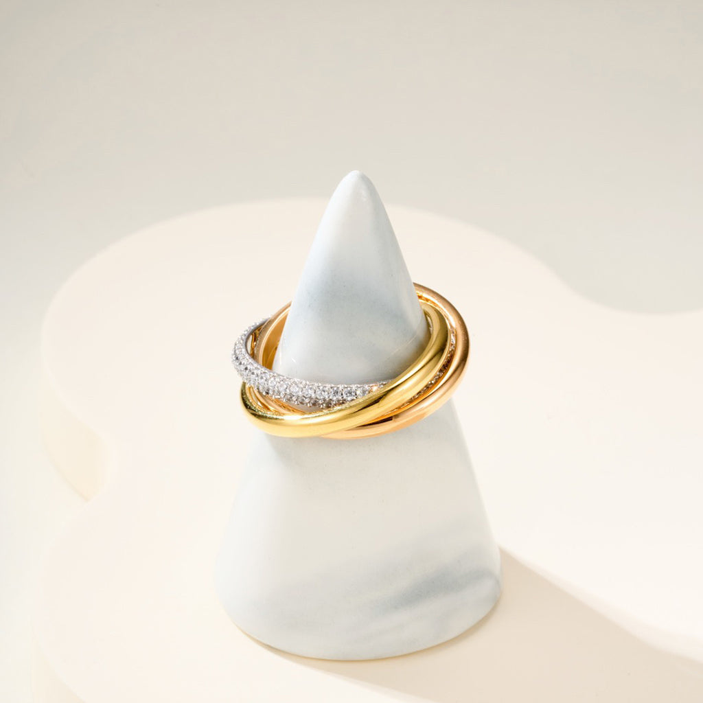 [CharmAmor]TRINITY 2.5MM RING COLLECTION