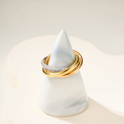 [CharmAmor]TRINITY 2.5MM RING COLLECTION