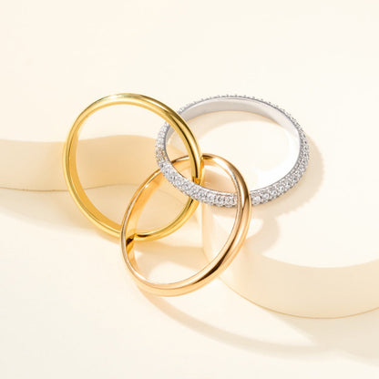 [CharmAmor]TRINITY 2.5MM RING COLLECTION