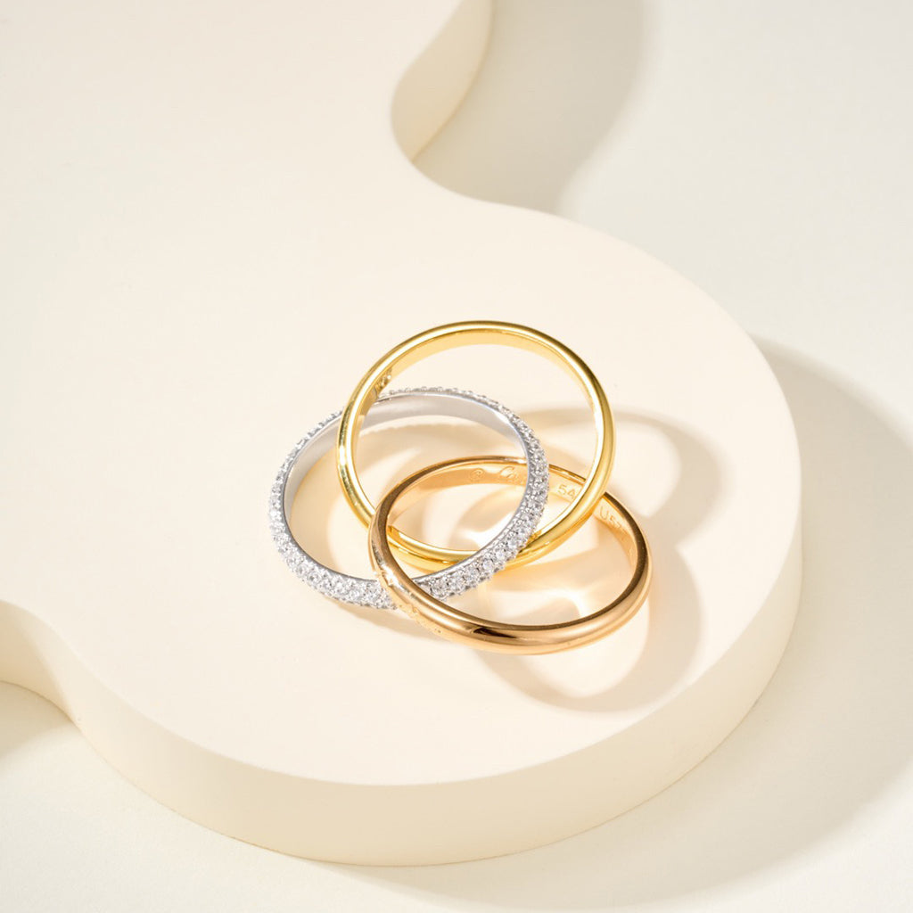 [CharmAmor]TRINITY 2.5MM RING COLLECTION