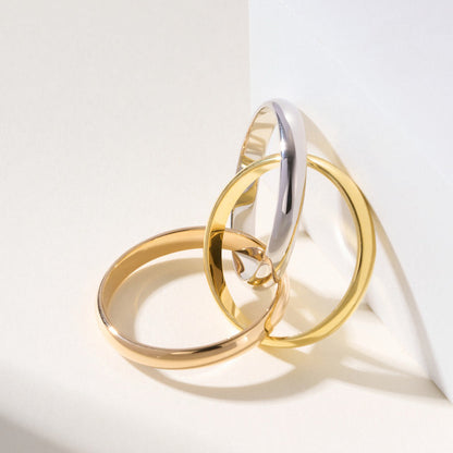 [CharmAmor]TRINITY 2.5MM RING COLLECTION