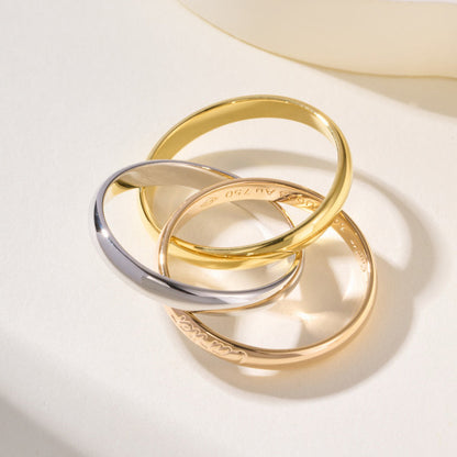 [CharmAmor]TRINITY 2.5MM RING COLLECTION
