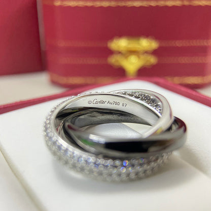 [CharmAmor]TRINITY 3.2MM RING BLACK CERAMIC