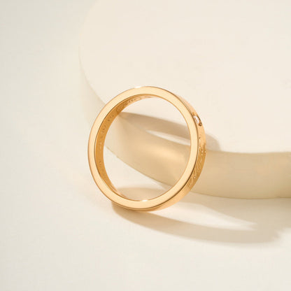 [CharmAmor]LOVE RING 4MM 1 DIAMOND
