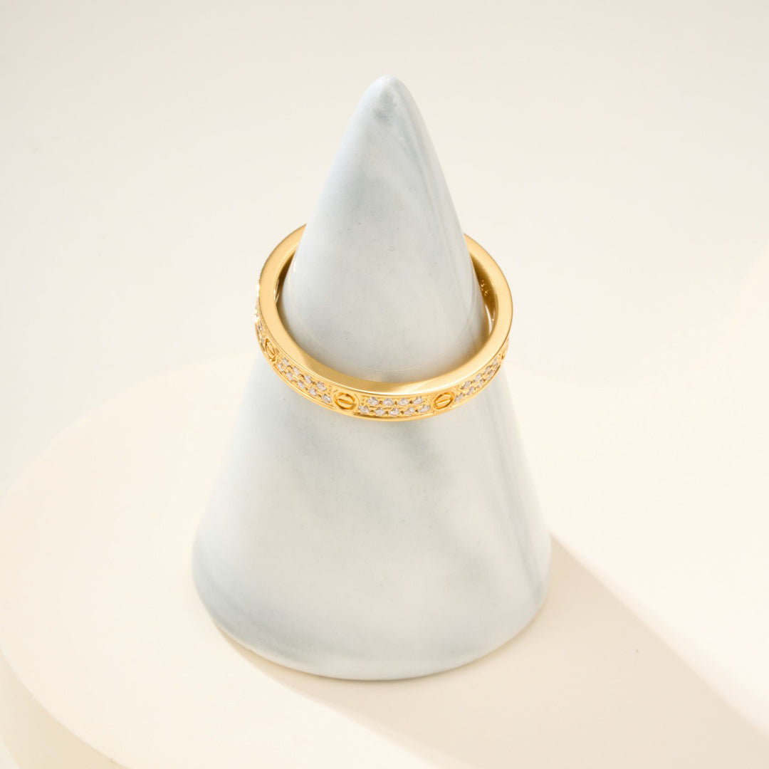 [CharmAmor]LOVE RING 2.65MM DIAMOND