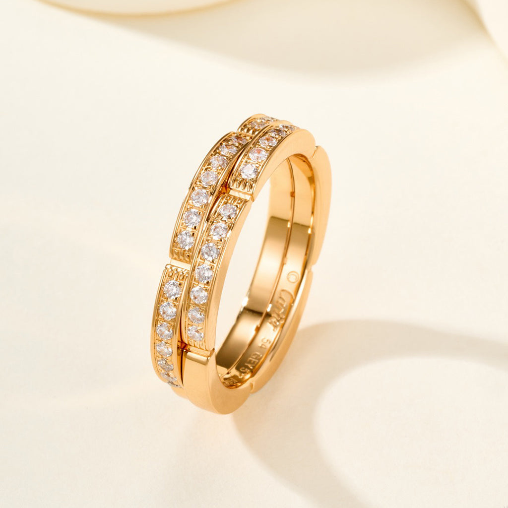 [CharmAmor]MAILLON PANTHERE DIAMOND RING