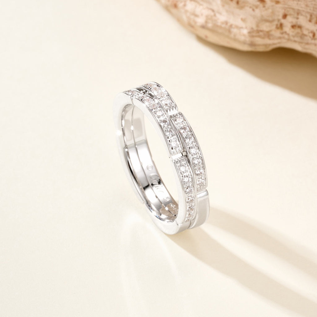 [CharmAmor]MAILLON PANTHERE DIAMOND RING