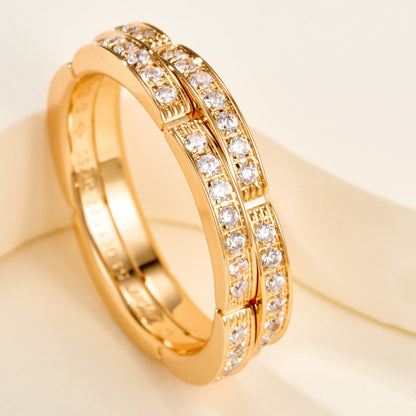 [CharmAmor]MAILLON PANTHERE DIAMOND RING