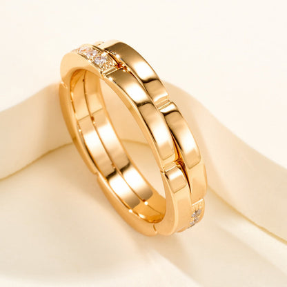 [CharmAmor]MAILLON PANTHERE DIAMOND RING