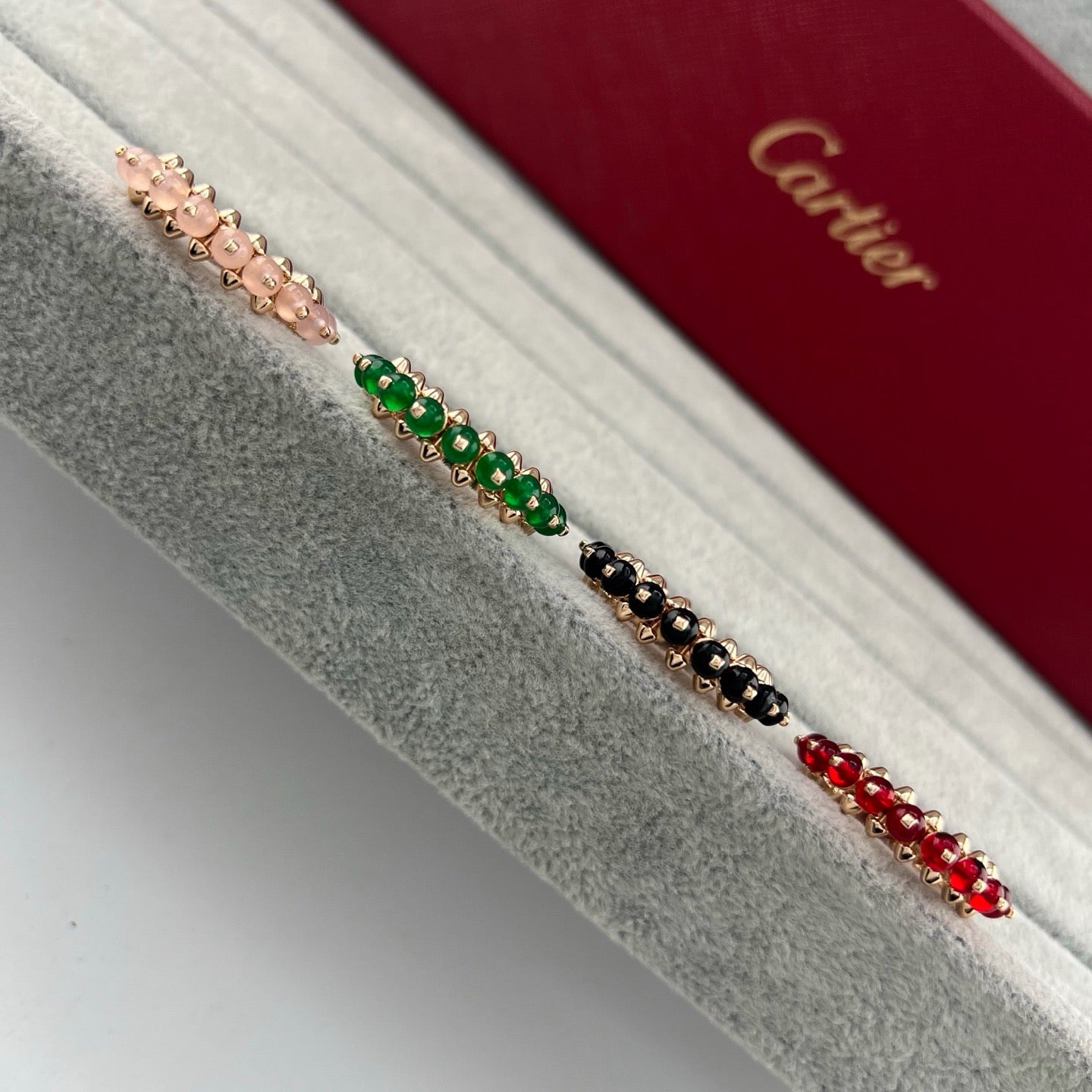 [CharmAmor]CLASH 7.9MM AGATE CHALCEDONY RING