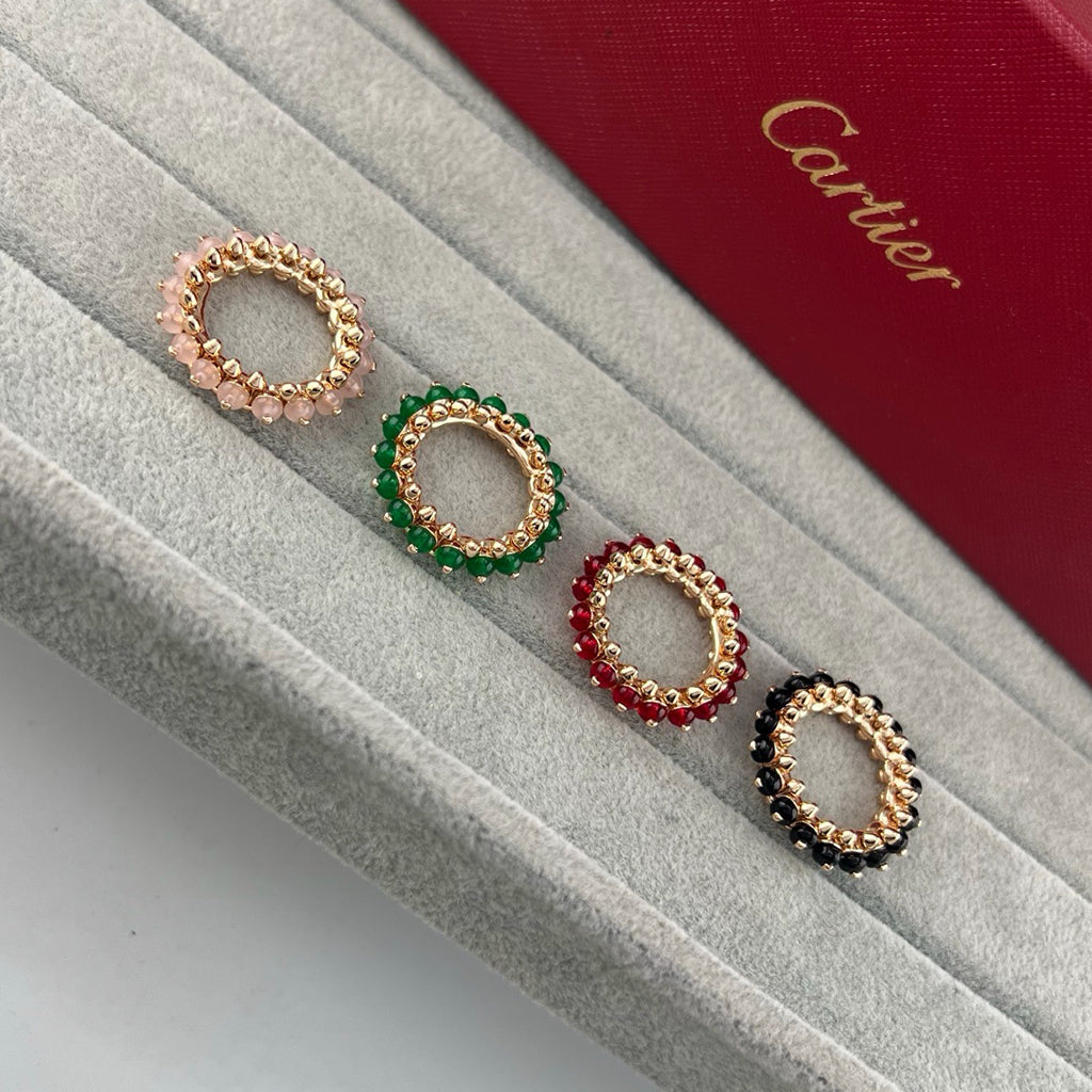 [CharmAmor]CLASH 7.9MM AGATE CHALCEDONY RING
