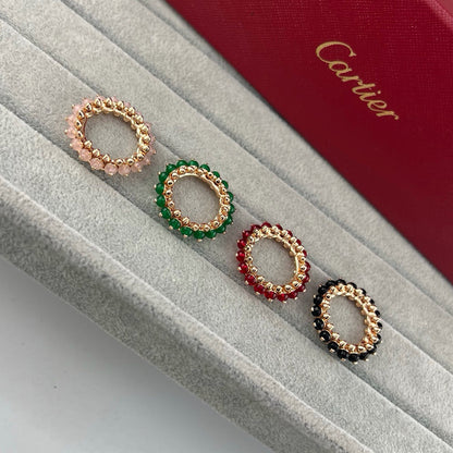 [CharmAmor]CLASH 7.9MM AGATE CHALCEDONY RING