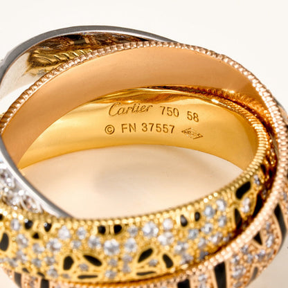 [CharmAmor]TRINITY  RING LEOPARD PRINT