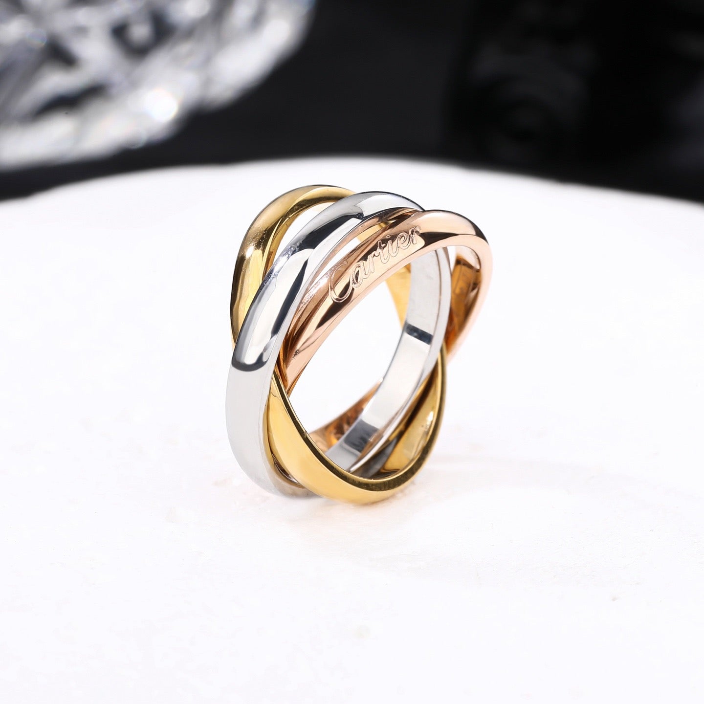 [CharmAmor]TRINITY 3.2MM RING COLLECTION