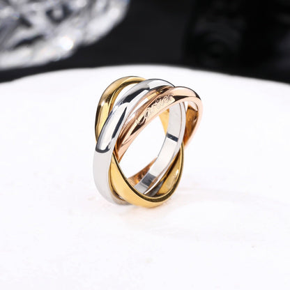 [CharmAmor]TRINITY 3.2MM RING COLLECTION