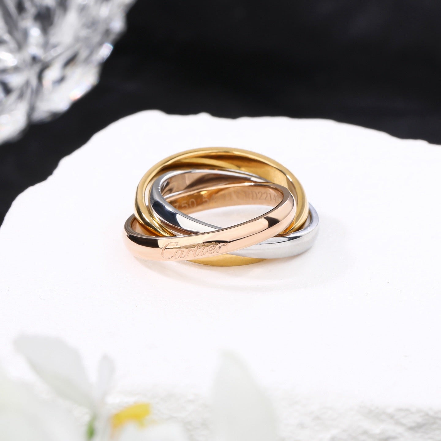 [CharmAmor]TRINITY 3.2MM RING COLLECTION