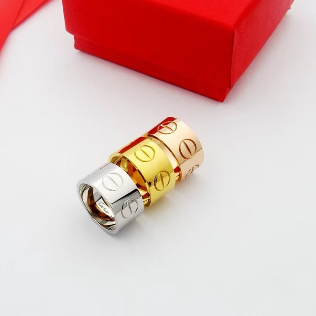 [CharmAmor]LOVE 11MM LARGE RING