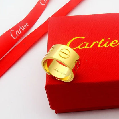 [CharmAmor]LOVE 11MM LARGE RING