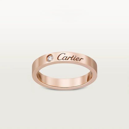 [CharmAmor]LOVE RING 4MM 1 DIAMOND