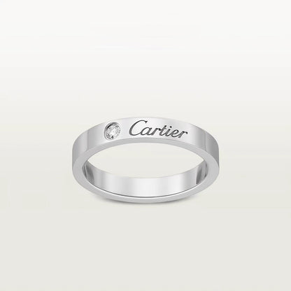 [CharmAmor]LOVE RING 4MM 1 DIAMOND