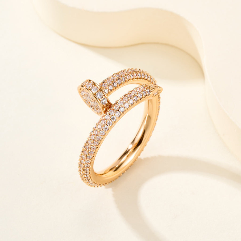 [CharmAmor]JUSTE RING 2.6MM FULL DIAMOND