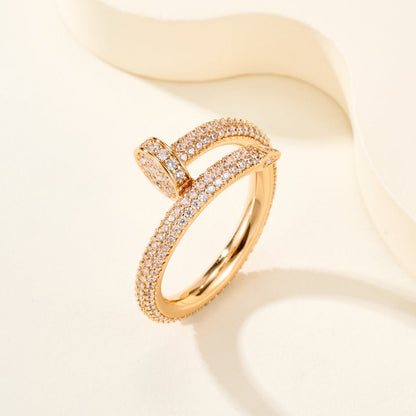 [CharmAmor]JUSTE RING 2.6MM FULL DIAMOND