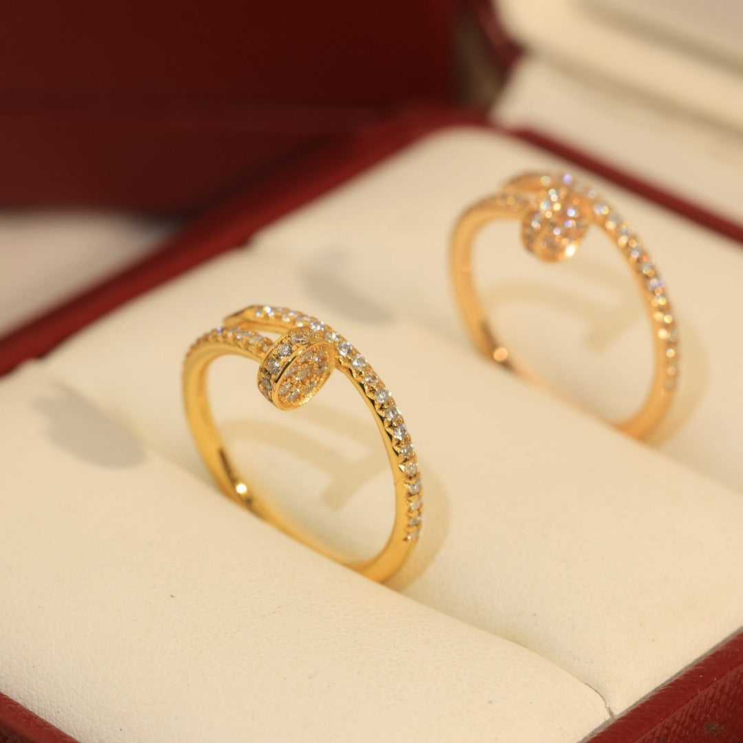 [CharmAmor]JUSTE 1.8MM FULL DIAMOND RING