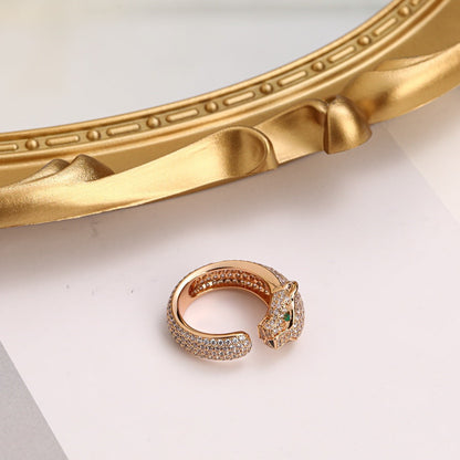 [CharmAmor]PANTHERE FULL DIAMOND SMALL RING