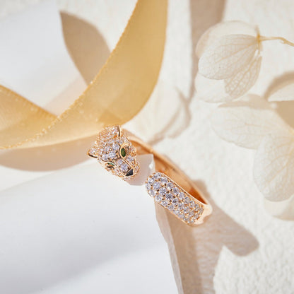 [CharmAmor]PANTHERE FULL DIAMOND SMALL RING
