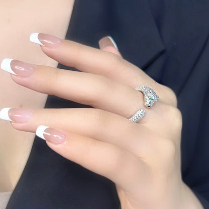 [CharmAmor]PANTHERE FULL DIAMOND SMALL RING