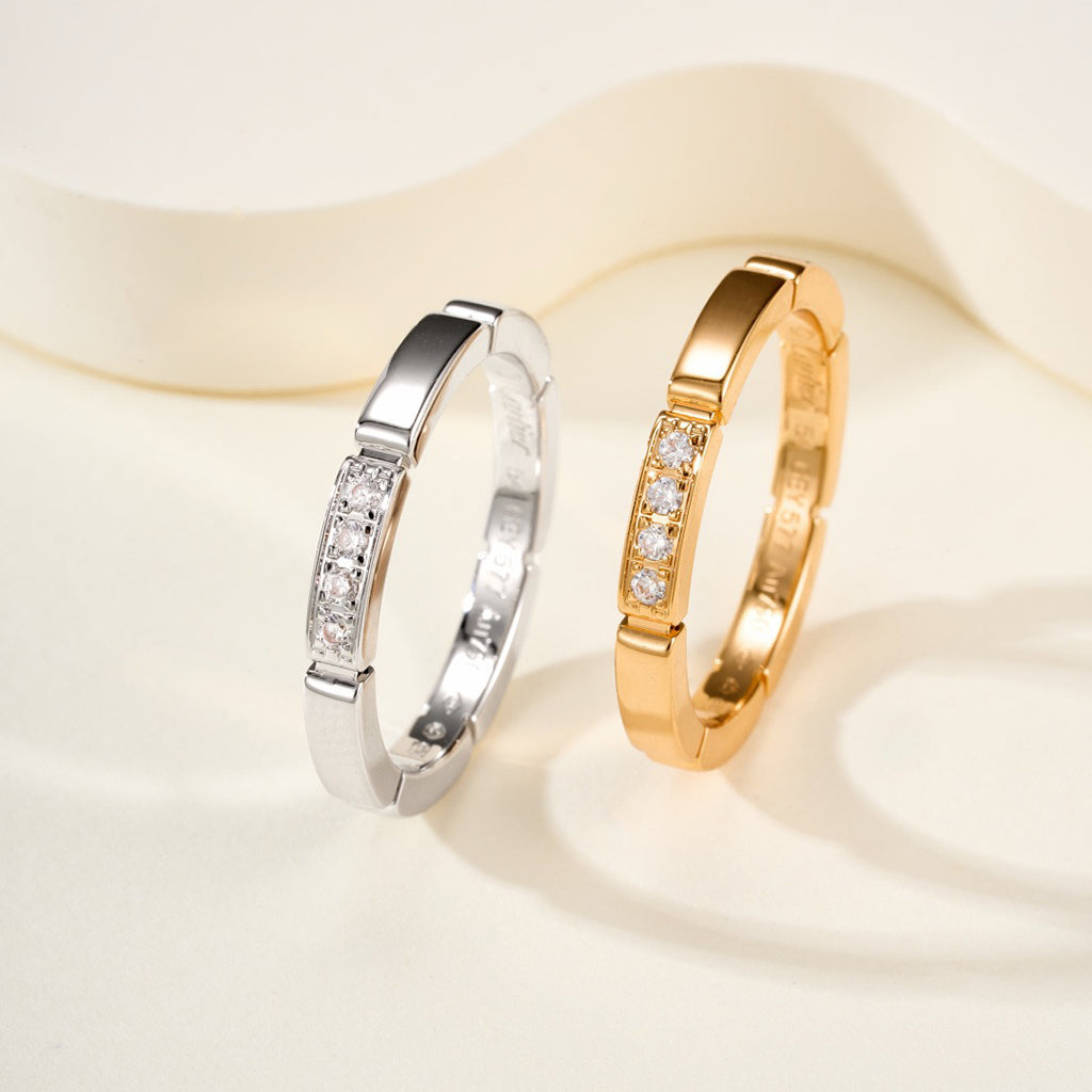 [CharmAmor]MAILLON PANTHERE 4 DIAMOND RING