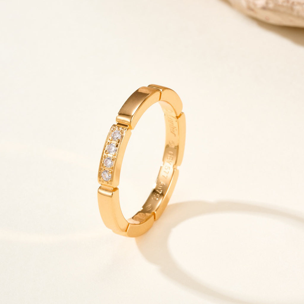 [CharmAmor]MAILLON PANTHERE 4 DIAMOND RING