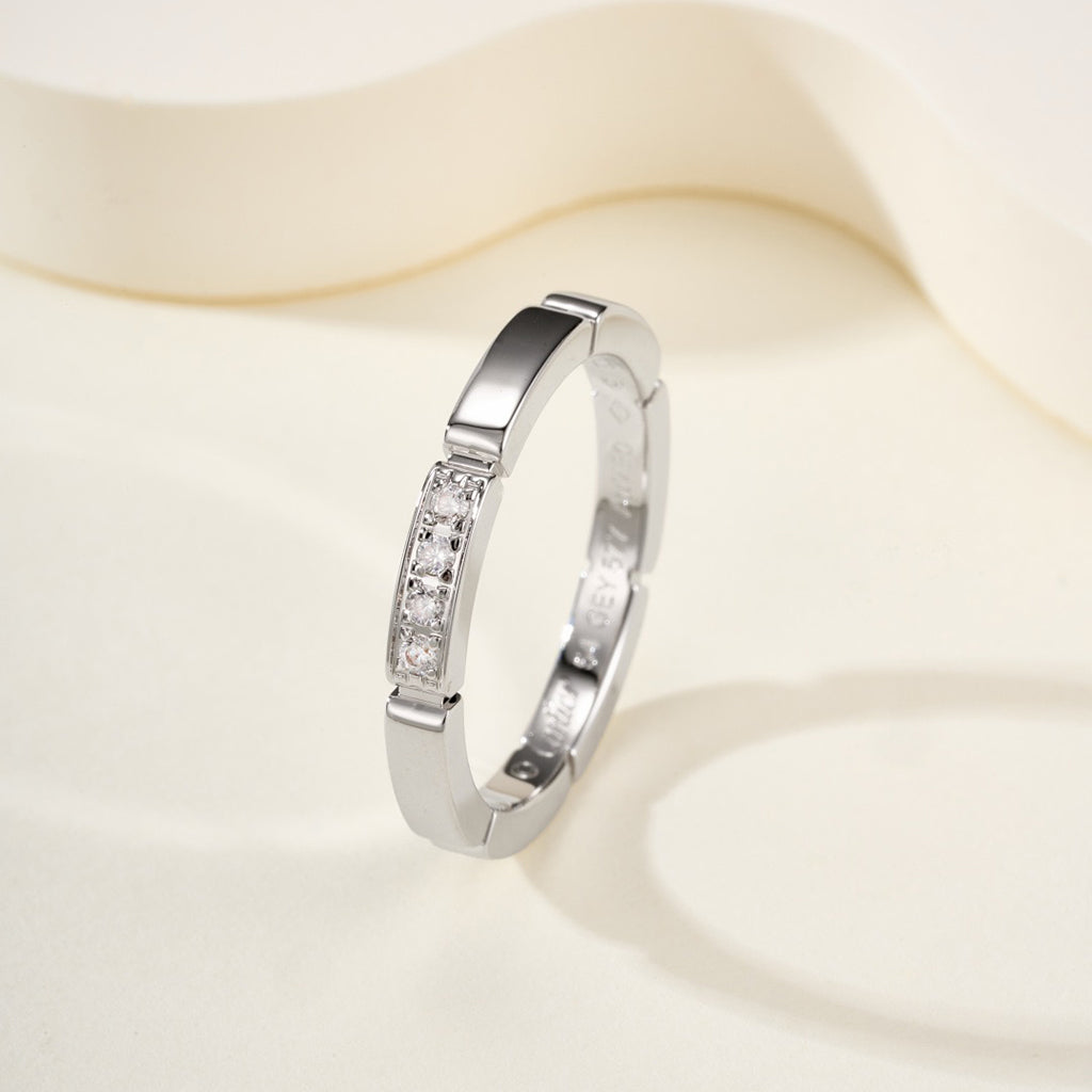 [CharmAmor]MAILLON PANTHERE 4 DIAMOND RING