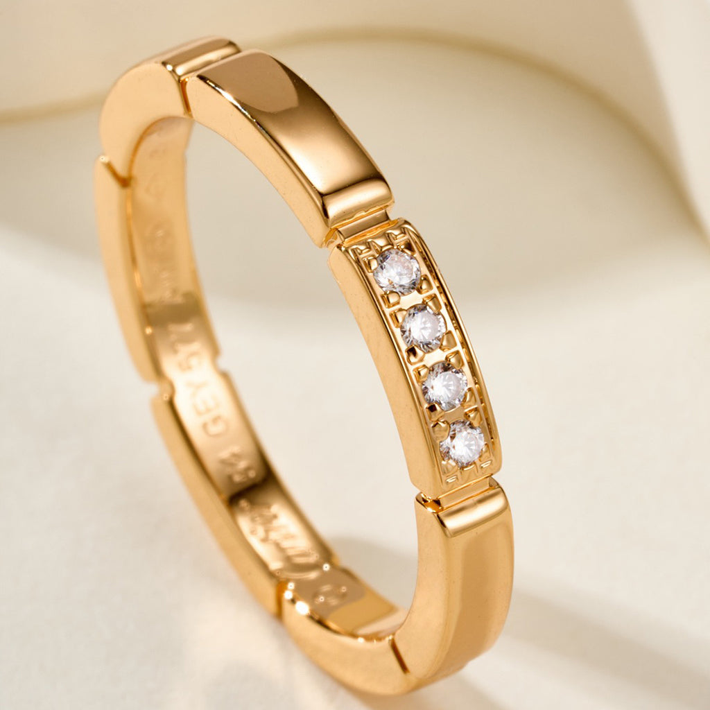 [CharmAmor]MAILLON PANTHERE 4 DIAMOND RING