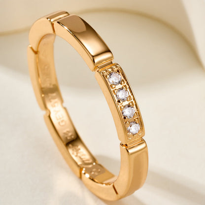 [CharmAmor]MAILLON PANTHERE 4 DIAMOND RING