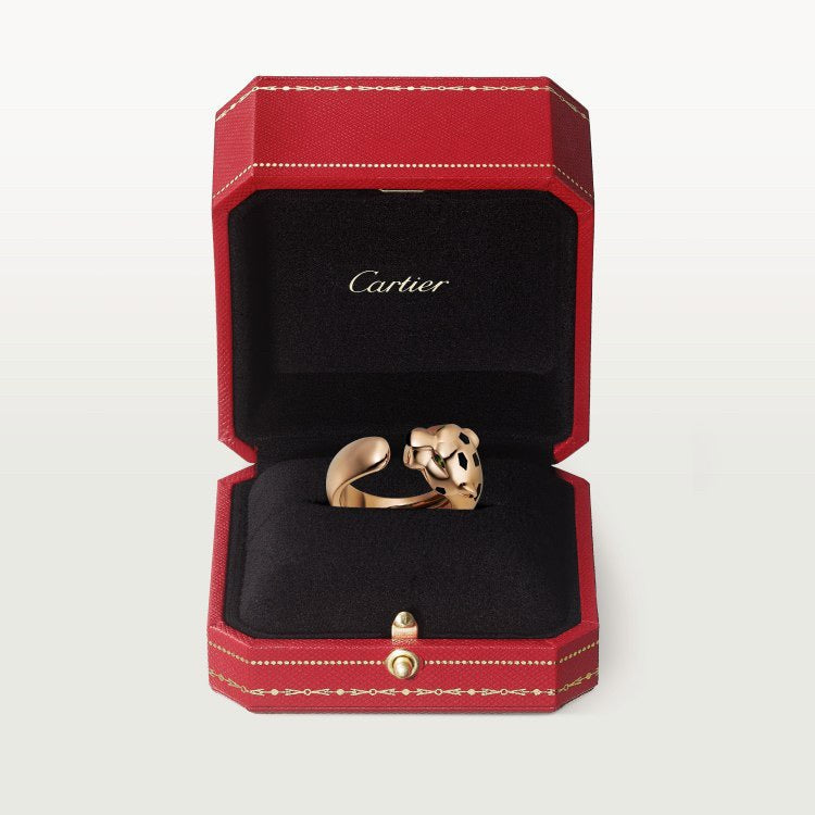 [CharmAmor]PANTHERE SPOTTED MEDIUM RING