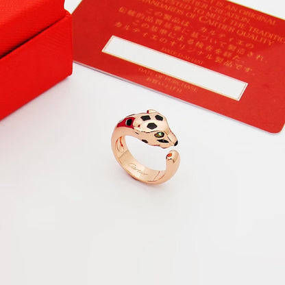 [CharmAmor]PANTHERE SPOTTED MEDIUM RING