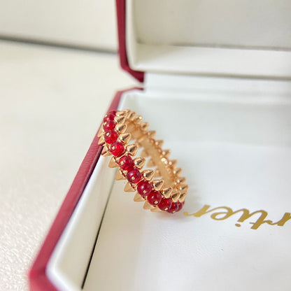 [CharmAmor]CLASH 7.9MM AGATE CHALCEDONY RING