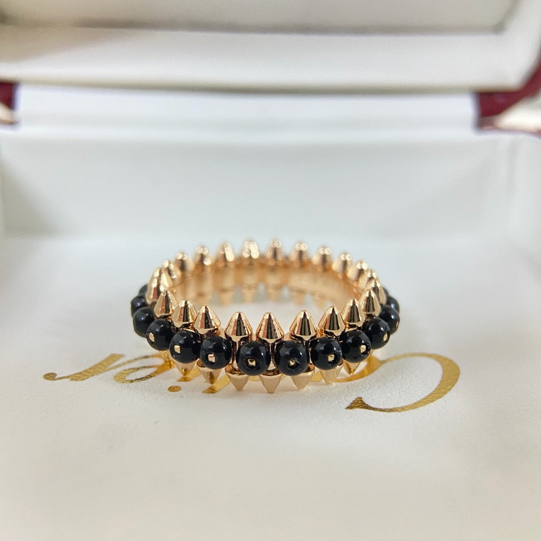 [CharmAmor]CLASH 7.9MM AGATE CHALCEDONY RING