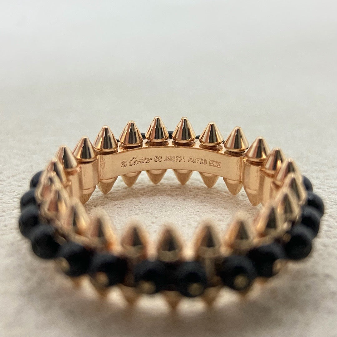 [CharmAmor]CLASH 7.9MM AGATE CHALCEDONY RING