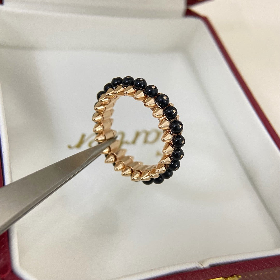 [CharmAmor]CLASH 7.9MM AGATE CHALCEDONY RING
