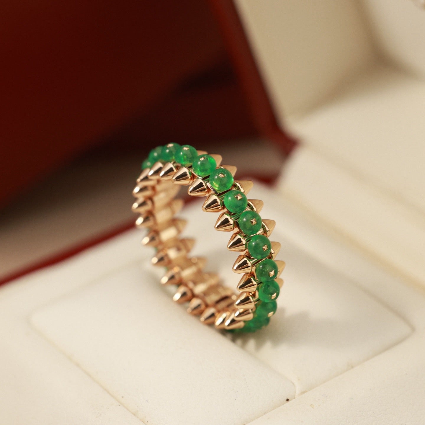 [CharmAmor]CLASH 7.9MM AGATE CHALCEDONY RING