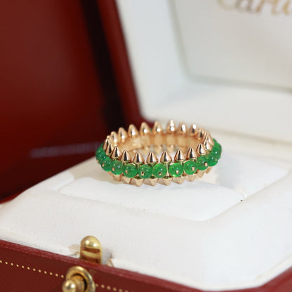 [CharmAmor]CLASH 7.9MM AGATE CHALCEDONY RING