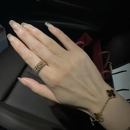 [CharmAmor]CLASH 9.2MM DOUBLE ROW RING