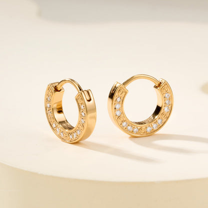 [CharmAmor]LOVE DIAMOND EARRINGS