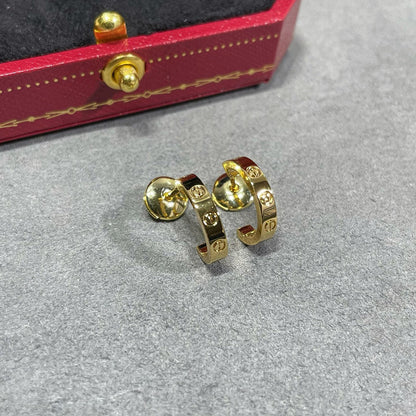 [CharmAmor]LOVE EARRINGS 2.65 MM NO DIAMOND SMALL