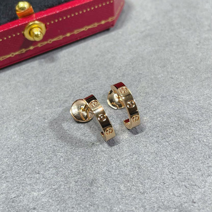 [CharmAmor]LOVE EARRINGS 2.65 MM NO DIAMOND SMALL