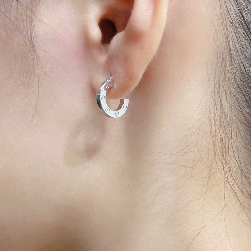 [CharmAmor]LOVE MINI EARRINGS