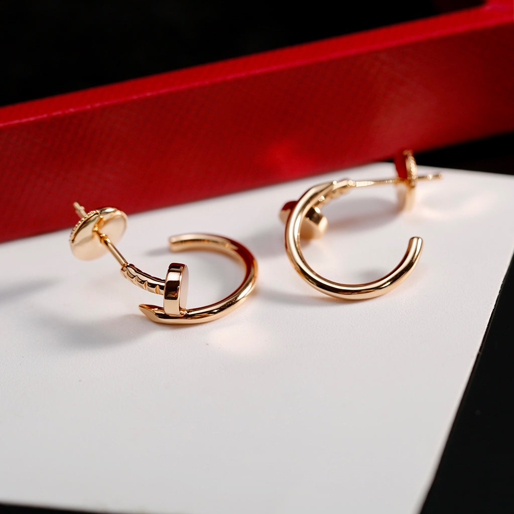 [CharmAmor]JUSTE NO DIAMOND SMALL EARRINGS