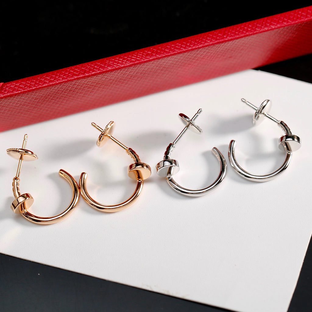[CharmAmor]JUSTE NO DIAMOND SMALL EARRINGS